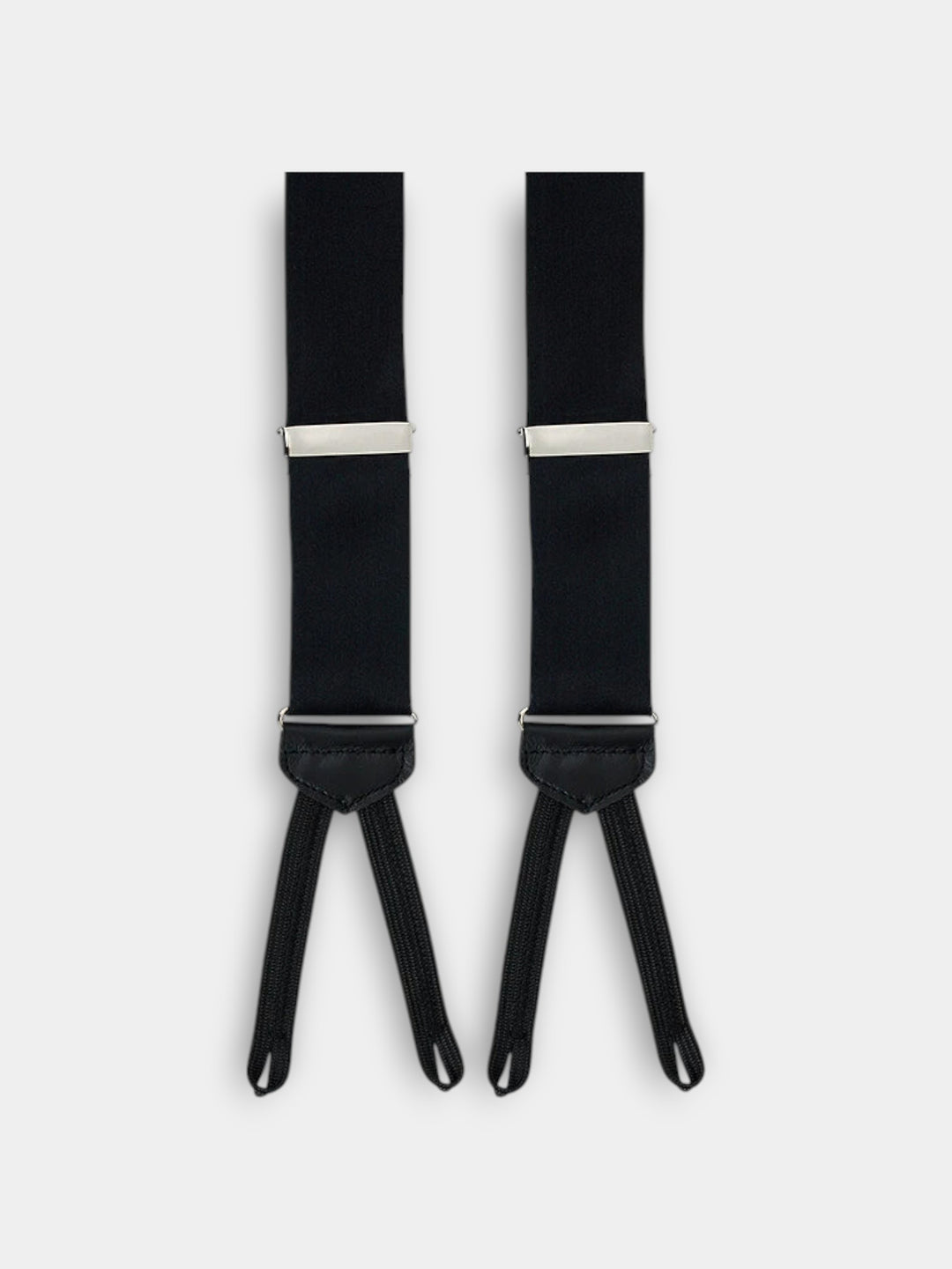 R. Hanauer Satin Suspenders | Black