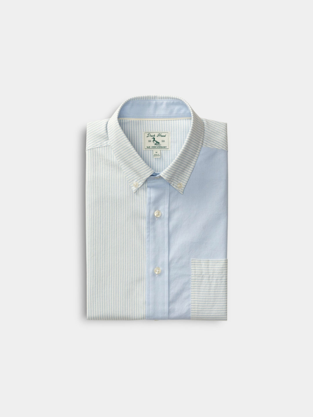 Duck Head Cotton Oxford Sport Shirt | Light Blue