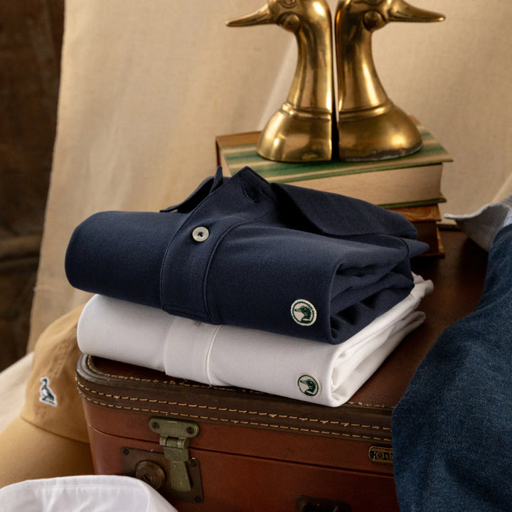 Duck Head Classic Pique Polo Navy D21130
