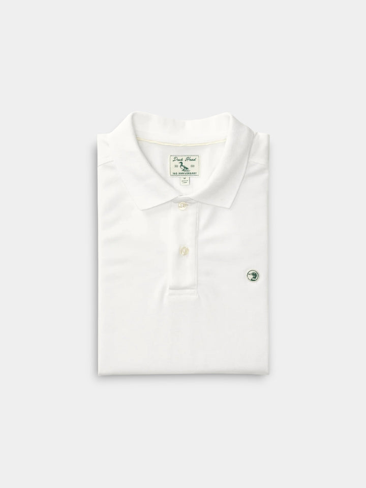 Duck Head Classic Pique Polo | White