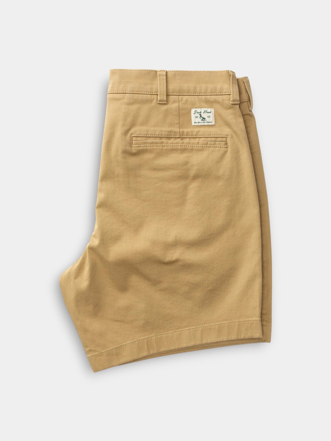 Duck Head 7” Pleated Gold School Chino Short | Original Khaki