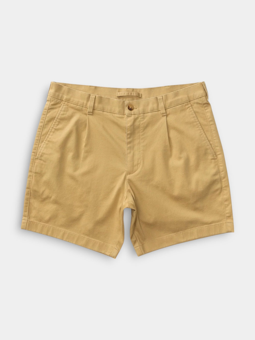 Duck Head 7” Pleated Gold School Chino Short | Original Khaki