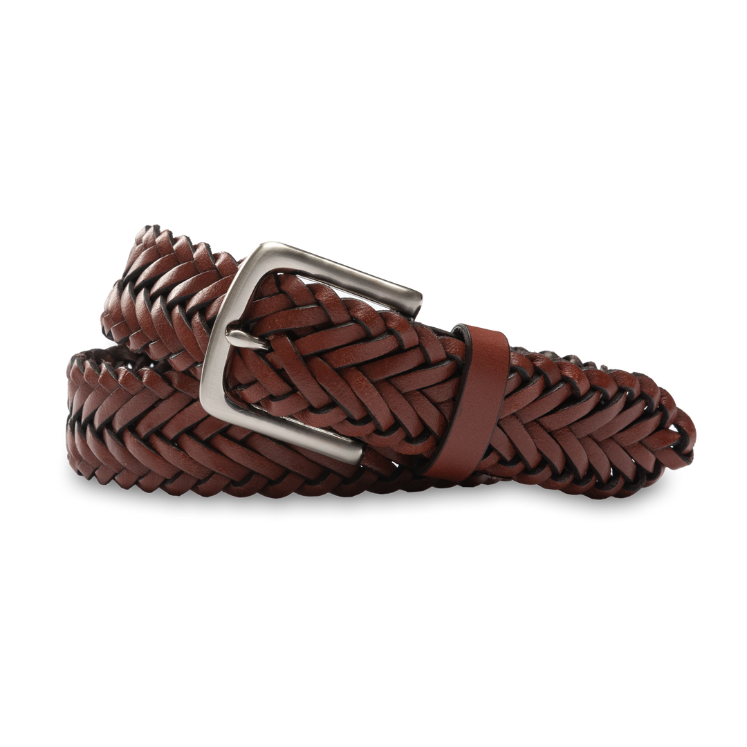 Duck Head Braided Leather Belt