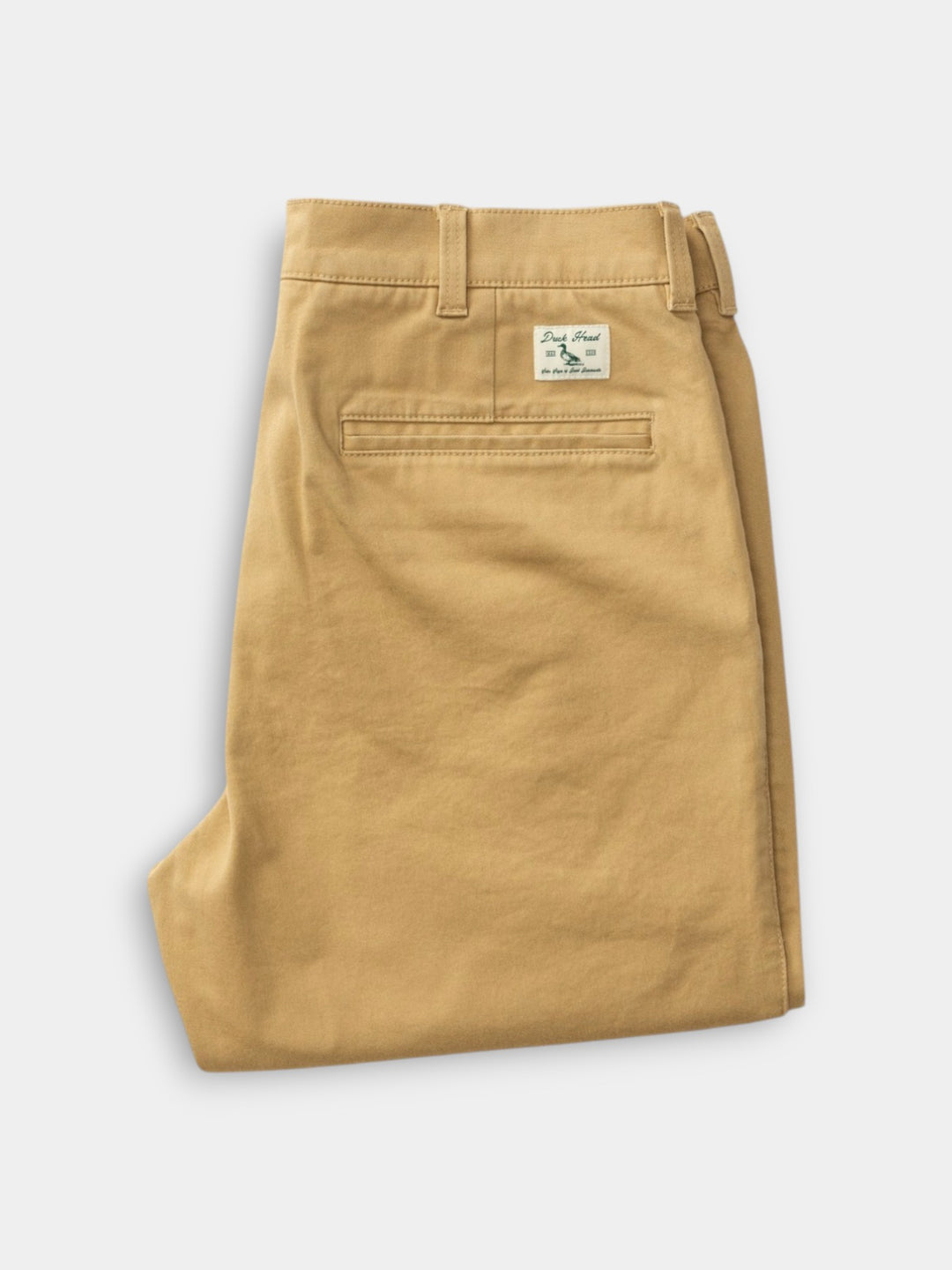 Duck Head Pleated Gold School Chino