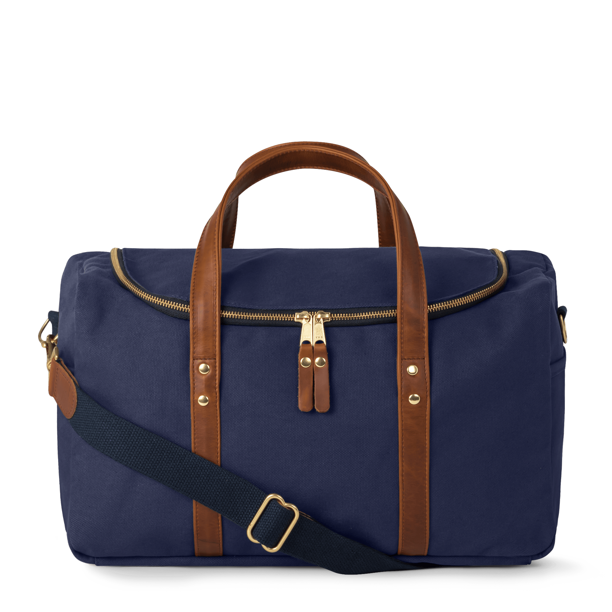 Hudson Sutler Heritage Commuter Duffel - Midnight Navy / Whiskey