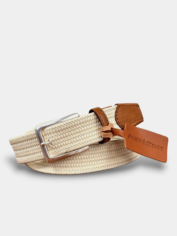 John Hyatt Braided Stretch Belt