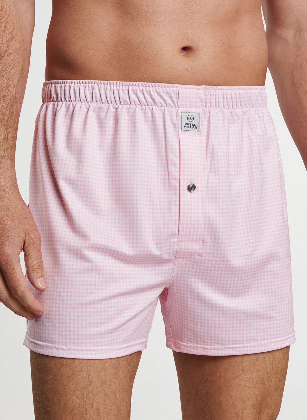 Peter Millar Nebraska Gingham Performance Boxer