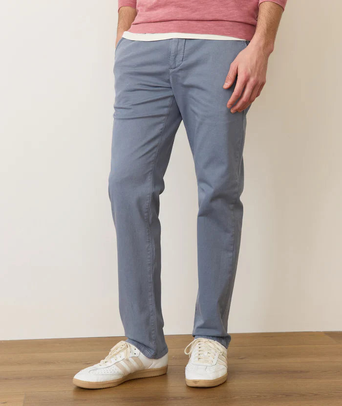 Marine Layer Saturday Twill Chino China Blue STC