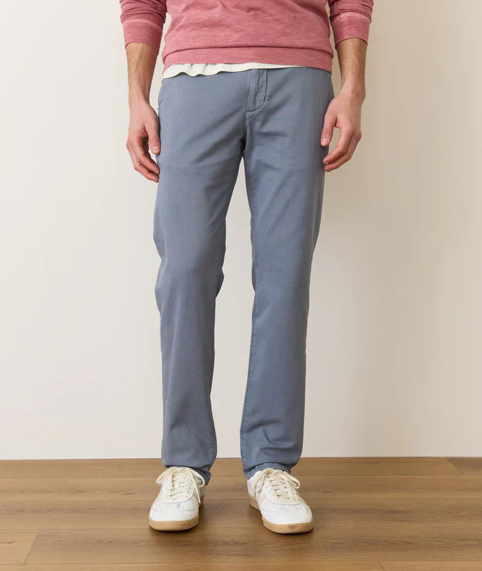 Marine Layer Saturday Twill Chino China Blue STC