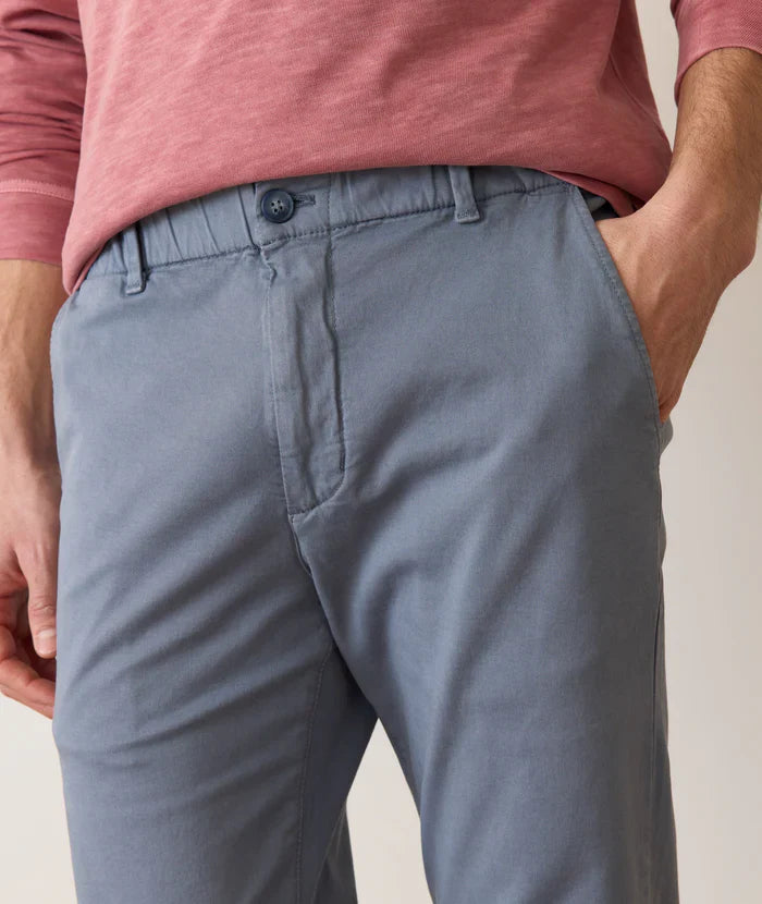 Marine Layer Saturday Twill Chino China Blue STC