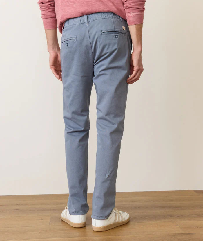 Marine Layer Saturday Twill Chino China Blue STC