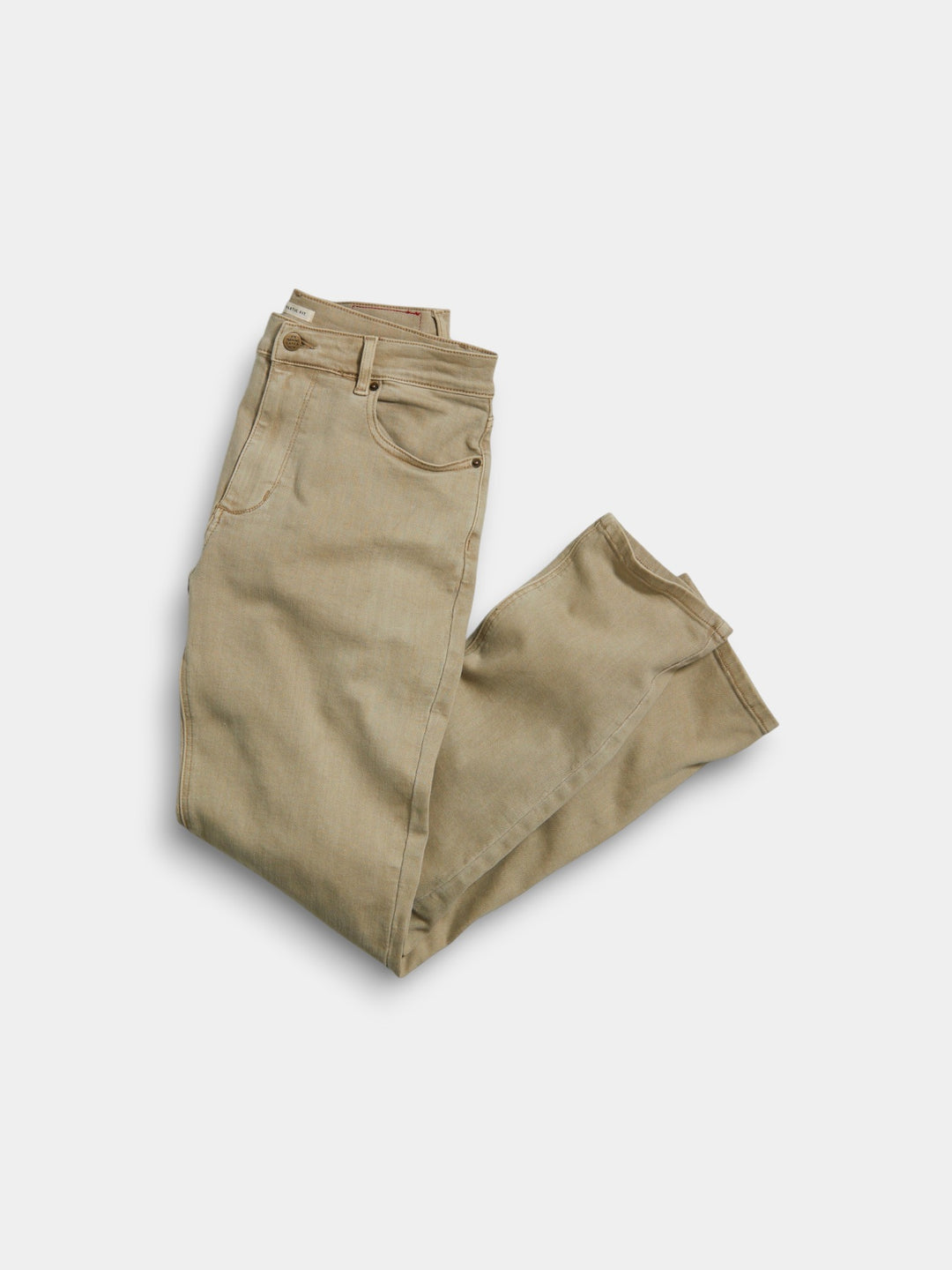 Marine Layer 5 Pocket Twill Pant - Athletic Fit | Khaki