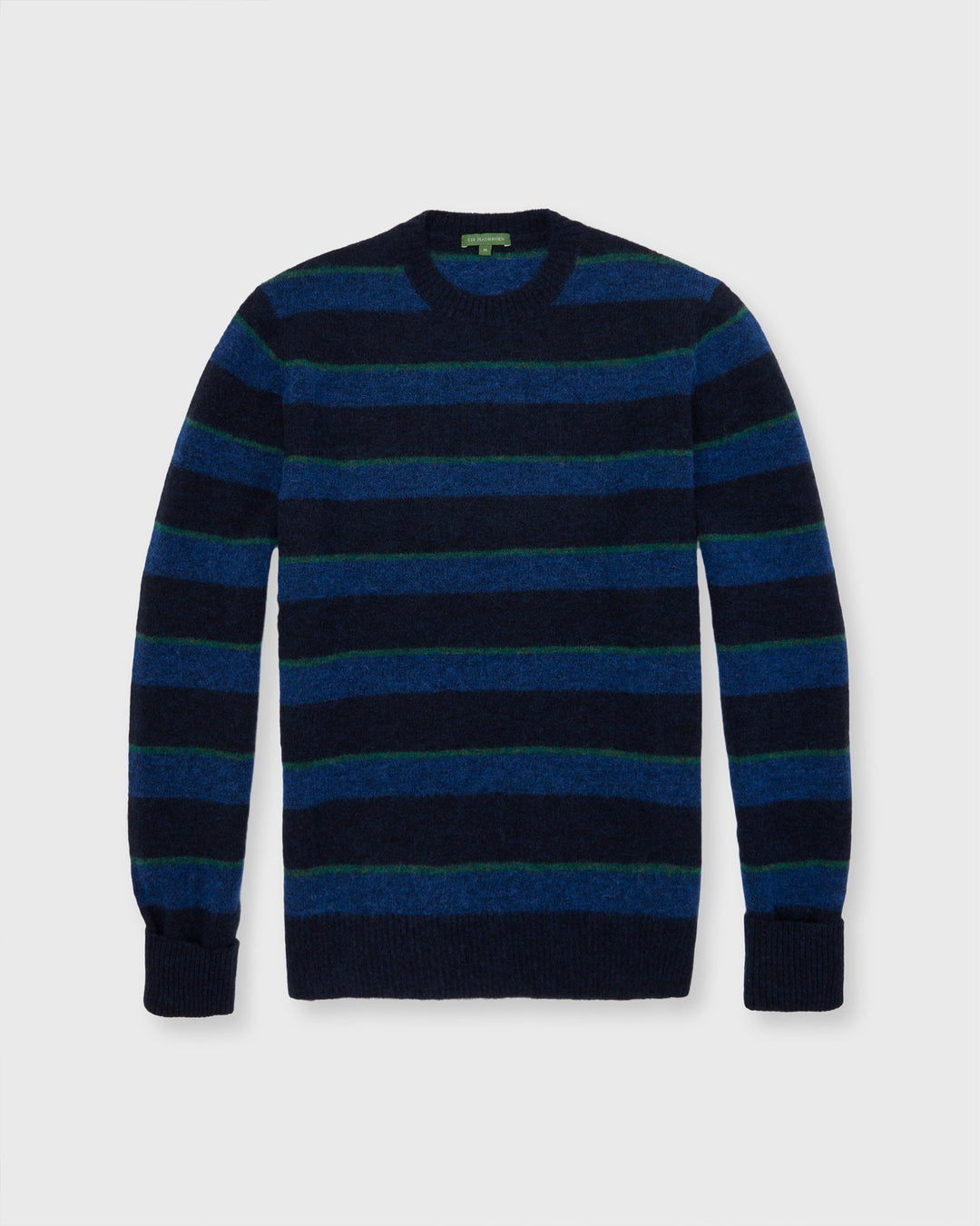 Sid Mashburn Striped Alpaca Crewneck Sweater