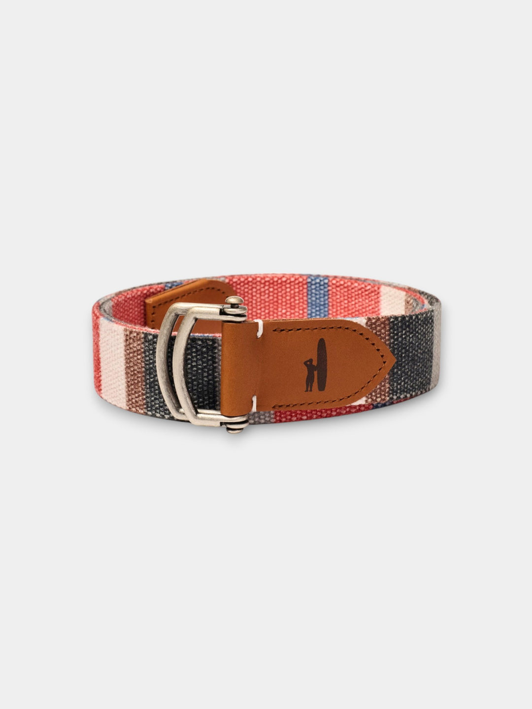 Johnnie-O Bowen D-Ring Canvas Striped Belt | Bandana