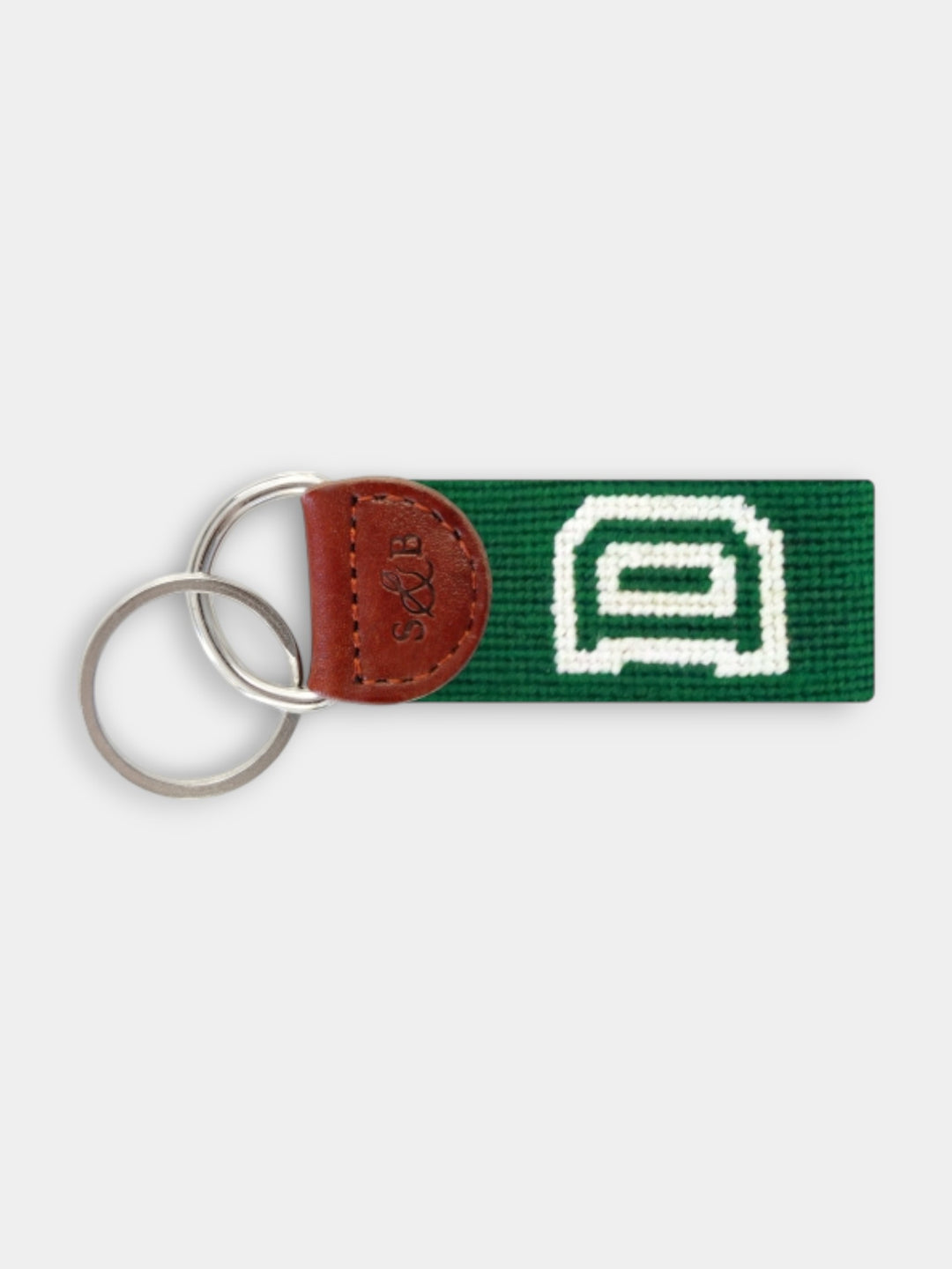 Smathers & Branson Dartmouth Needlepoint Key Fob