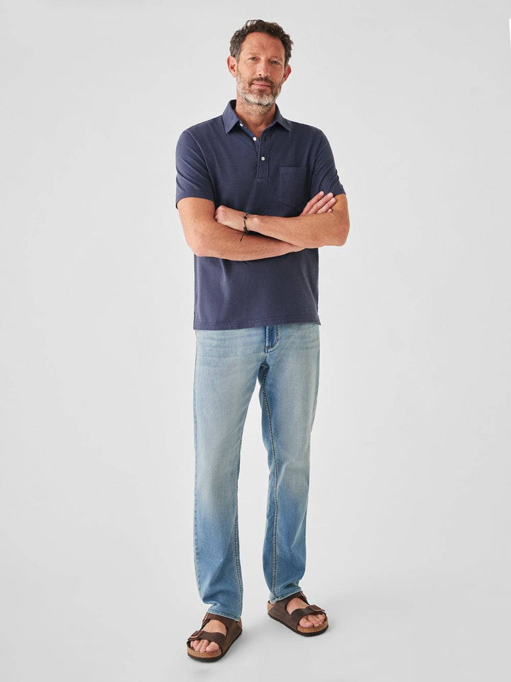 Faherty Sunwashed T-Shirt Polo