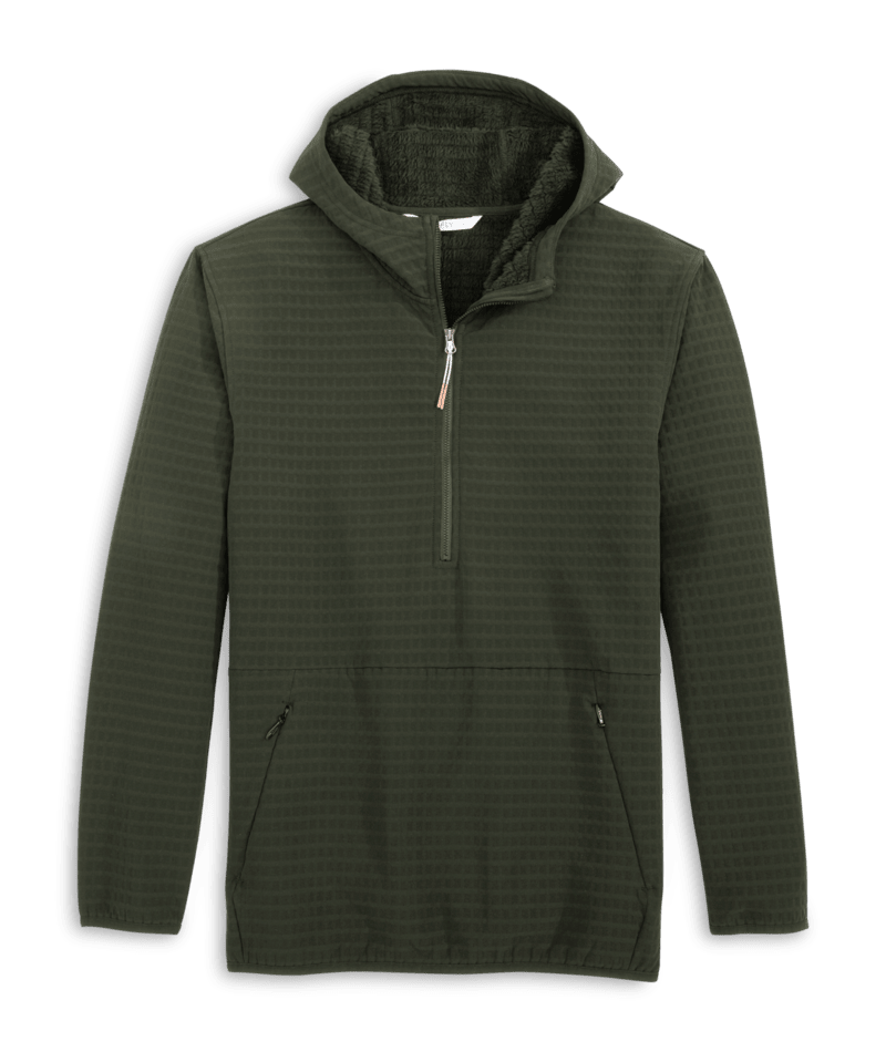 Free Fly Gridback Fleece Anorak Hoodie