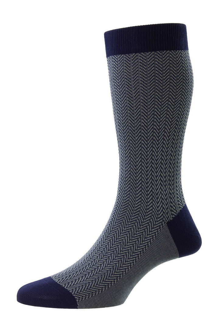 Pantherella Fabian Herringbone Socks
