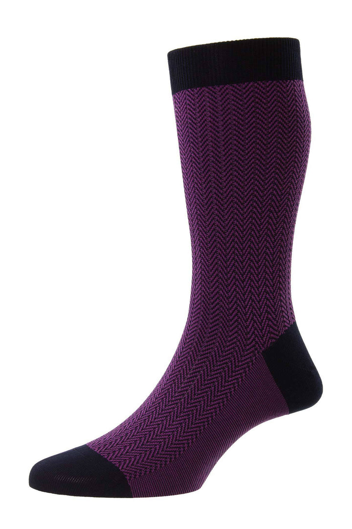 Pantherella Fabian Herringbone Socks