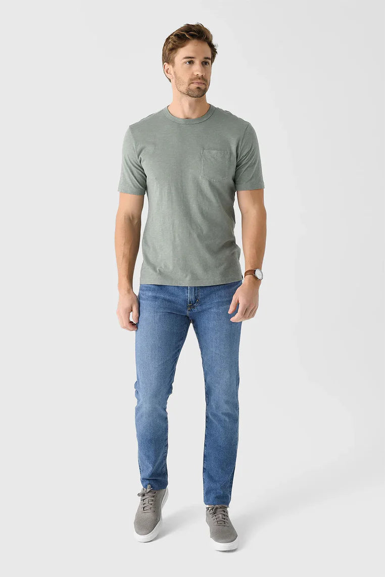 Faherty Sunwashed Pocket Tee | Sage Creek