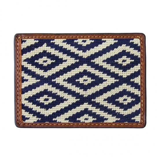 Smathers & Branson Gaucho Needlepoint Card Wallet