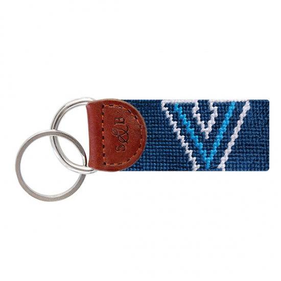 Smathers & Branson Villanova Needlepoint Key Fob