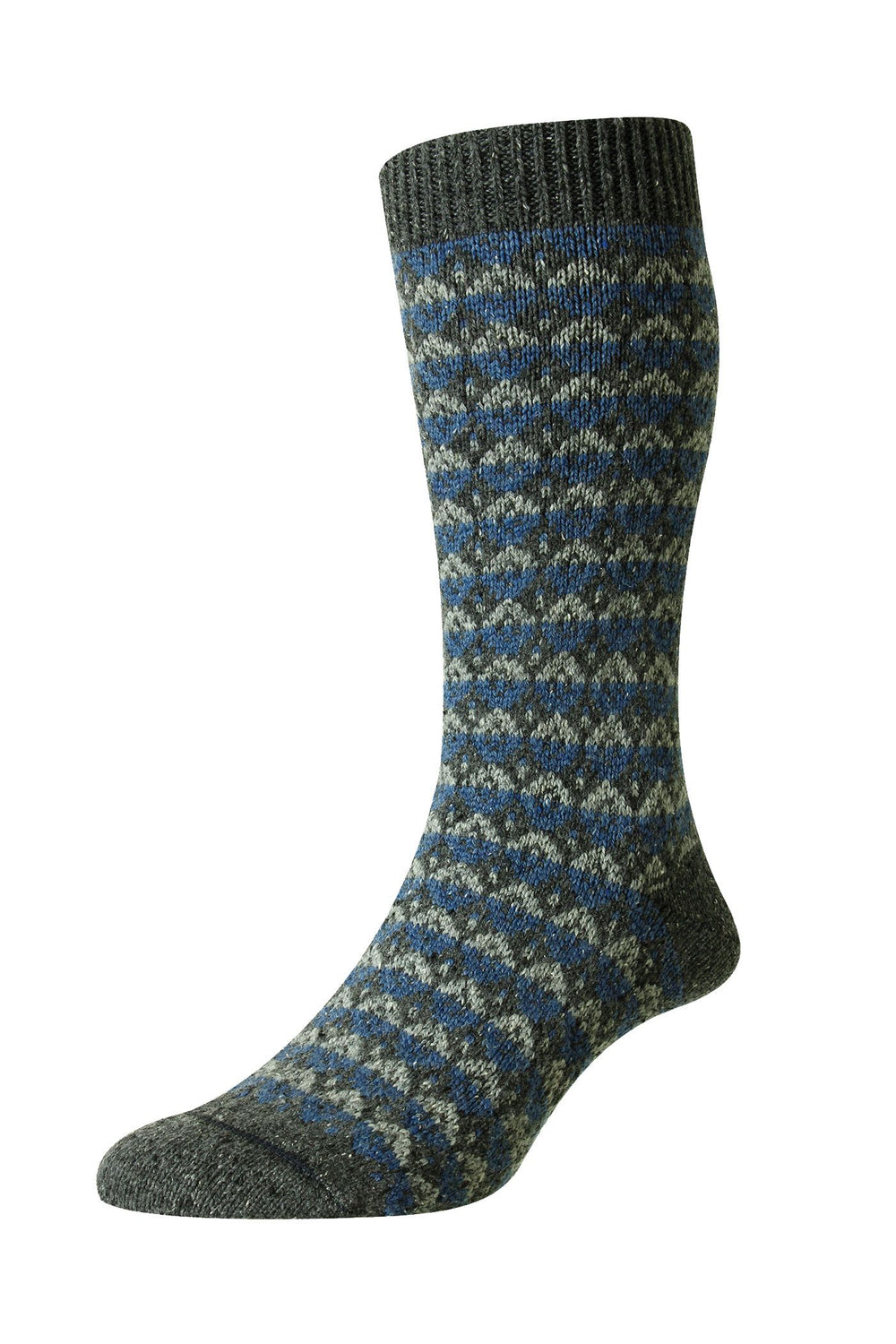Pantherella Fair Isle Merino Wool Sock