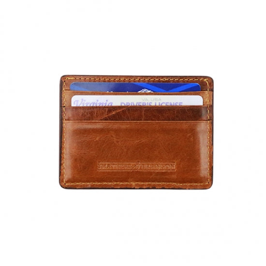Smathers & Branson Navy Camo Needlepoint Card Wallet