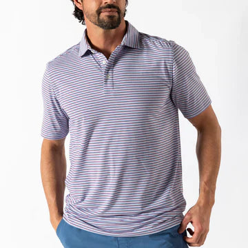 Duck Head Summerford Performance Jersey Polo Light Blue D21120