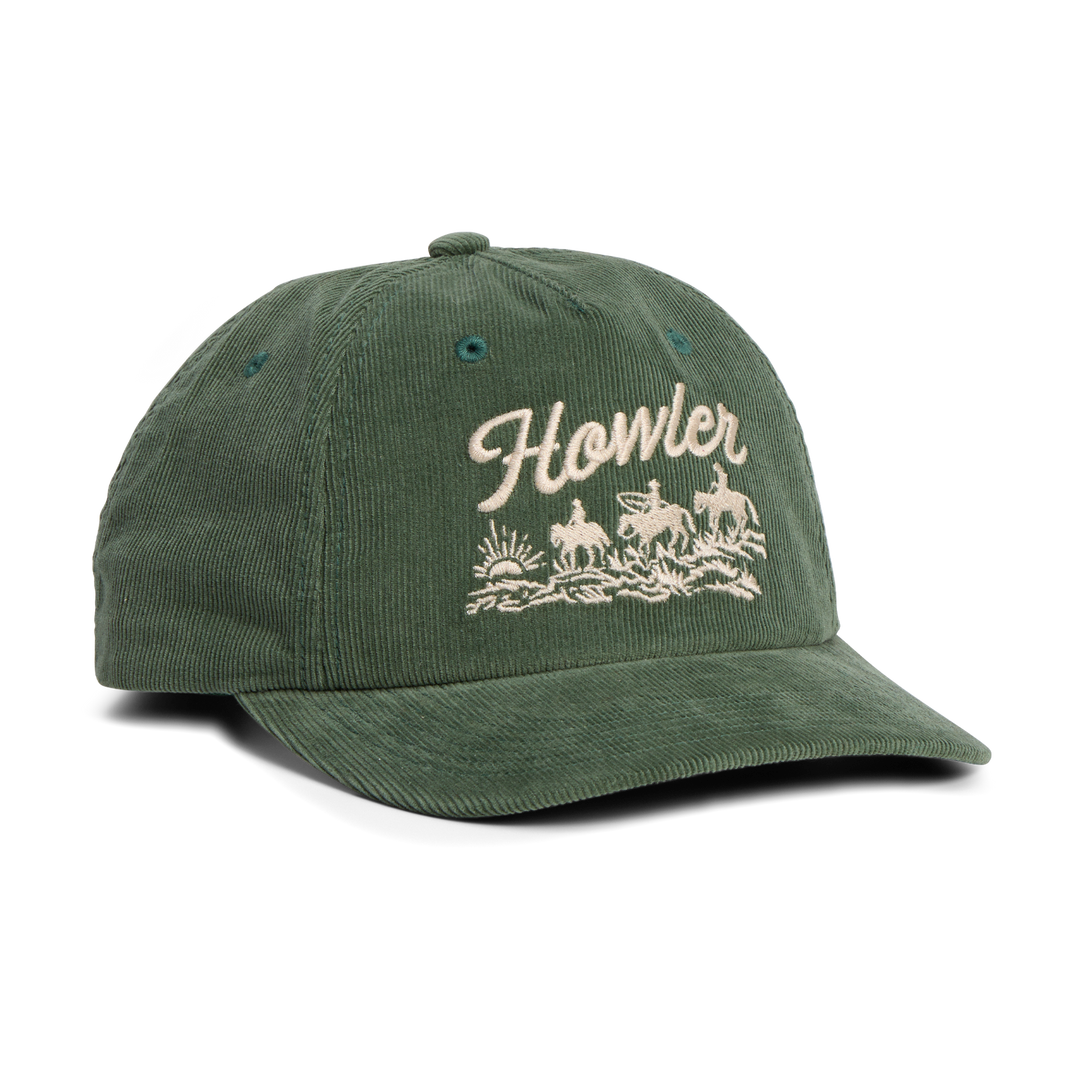 Howler Bros. Standard Hat Howler Posse : Forest Corduroy 161225F