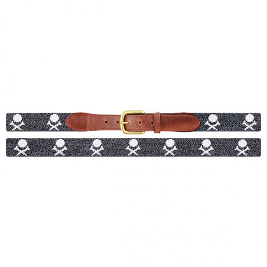 Smathers & Branson Scratch Golf Needlepoint Belt