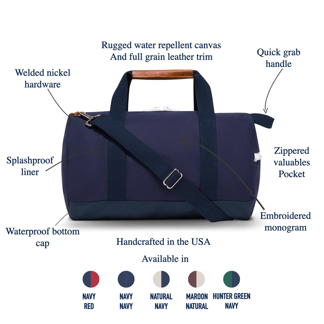 Hudson Sutler Large Chatham Duffel Bag Navy / Navy HS2033