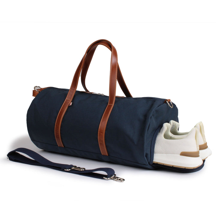 Hudson Sutler Wilmington Duffel Navy/Whiskey Brown HS8102