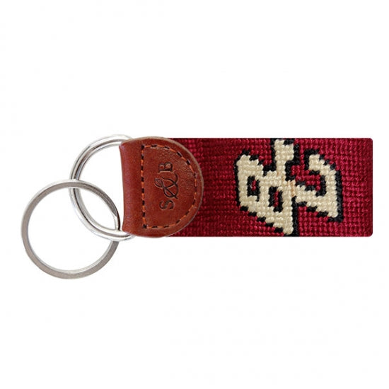 Smathers & Branson Boston College Needlepoint Key Fob