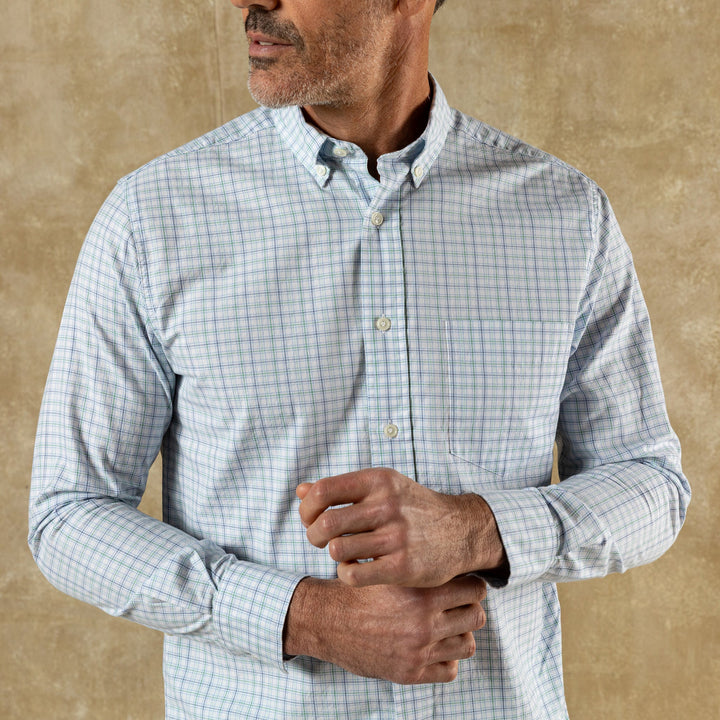 Duck Head Ashland Plaid Cotton Twill Sport Shirt