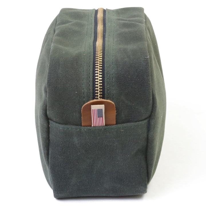 Hudson Sutler Heritage Shave Kit Waxed Hunter Green HS4022
