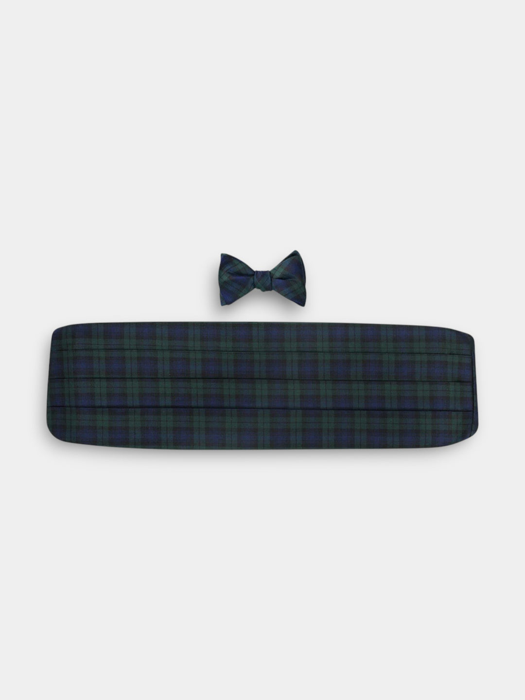 R. Hanauer Cummerbund Set | Black Watch Tartan