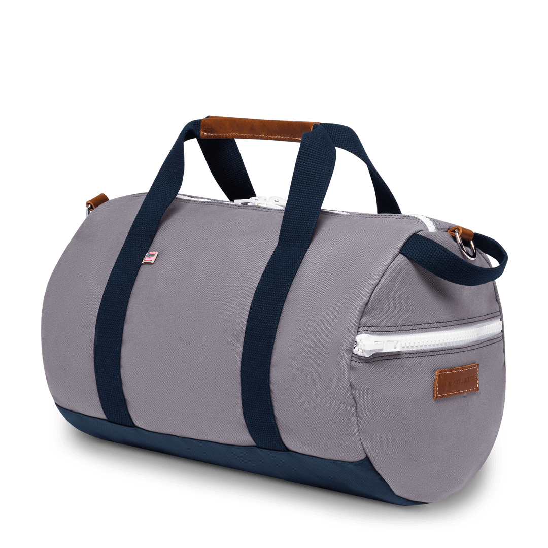 Hudson Sutler Large Chatham Duffel Bag Grey / Navy HS2031