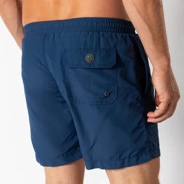 Duck Head 6" Solid Sailport Swim Short Dark Indigo  DS1002
