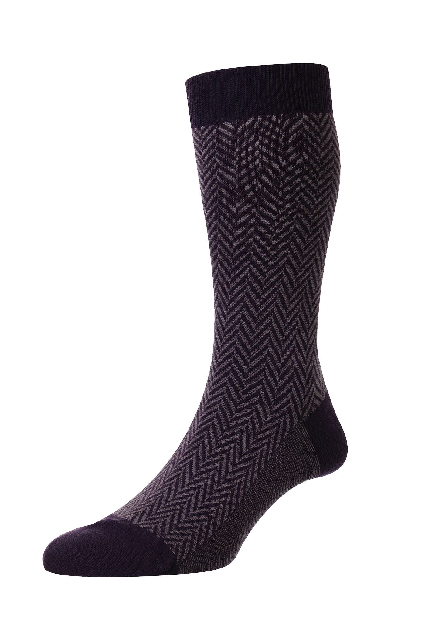 Pantherella Hendon Herringbone Merino Wool Socks