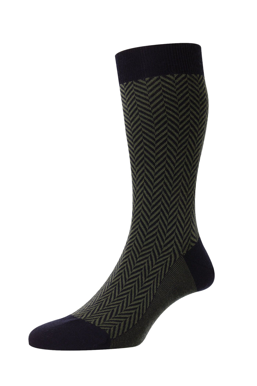 Pantherella Hendon Herringbone Merino Wool Socks