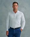 B. Draddy Jack Long-Sleeve Cotton Polo