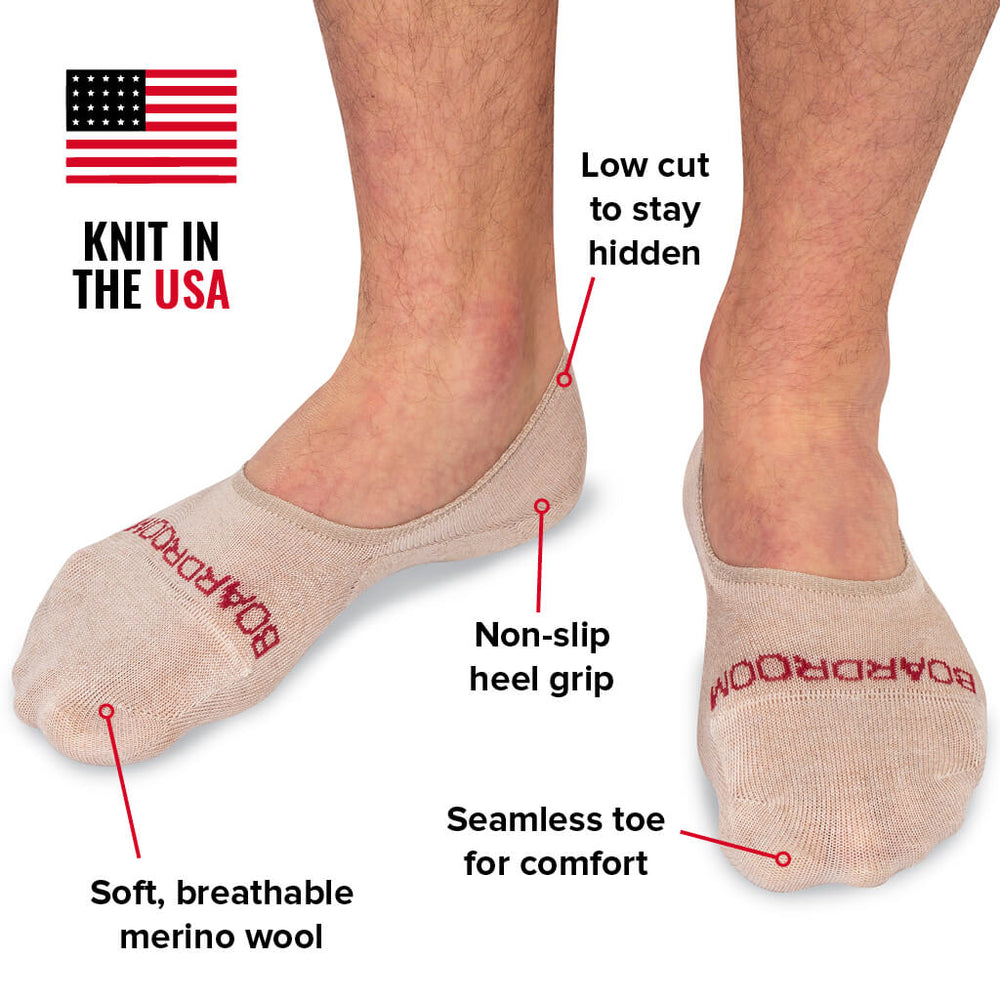 Boardroom Socks No-Show Socks