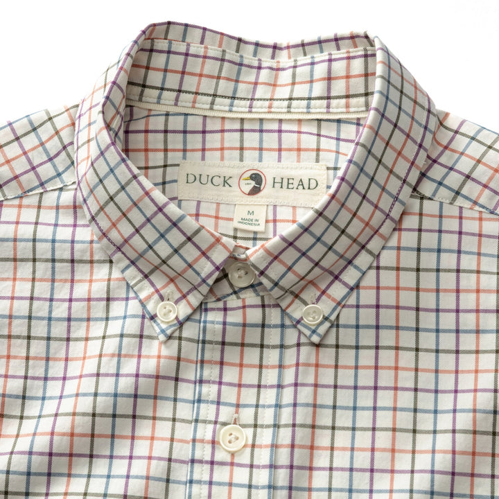 Cotton Twill Sport Shirt - Joyner Plaid