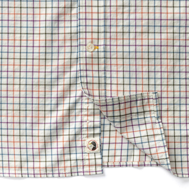 Cotton Twill Sport Shirt - Joyner Plaid