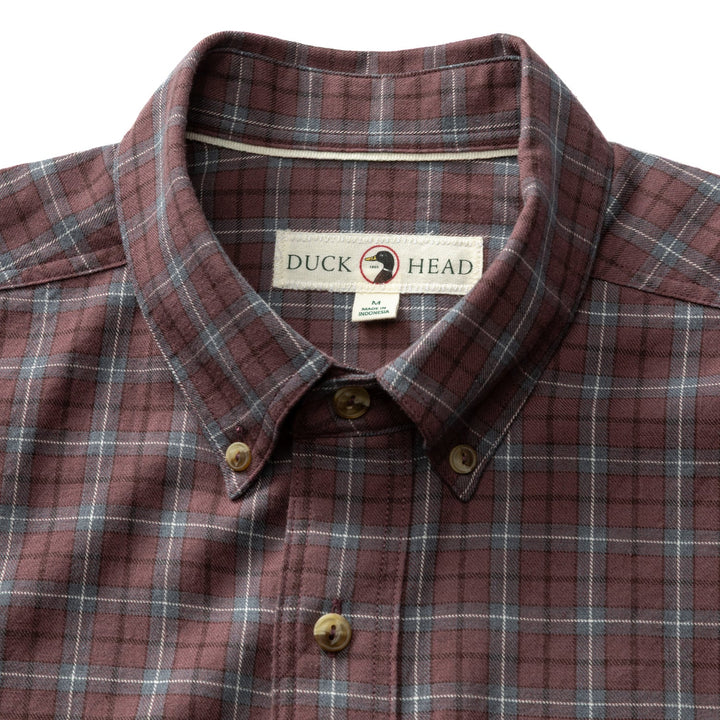 Cotton Wool Sport Shirt - Mercer Plaid