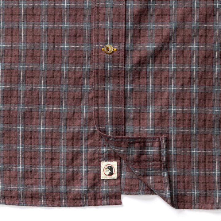 Cotton Wool Sport Shirt - Mercer Plaid