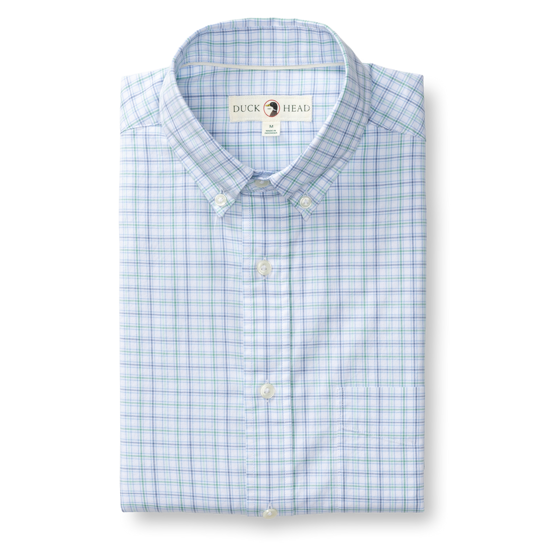 Duck Head Ashland Plaid Cotton Twill Sport Shirt