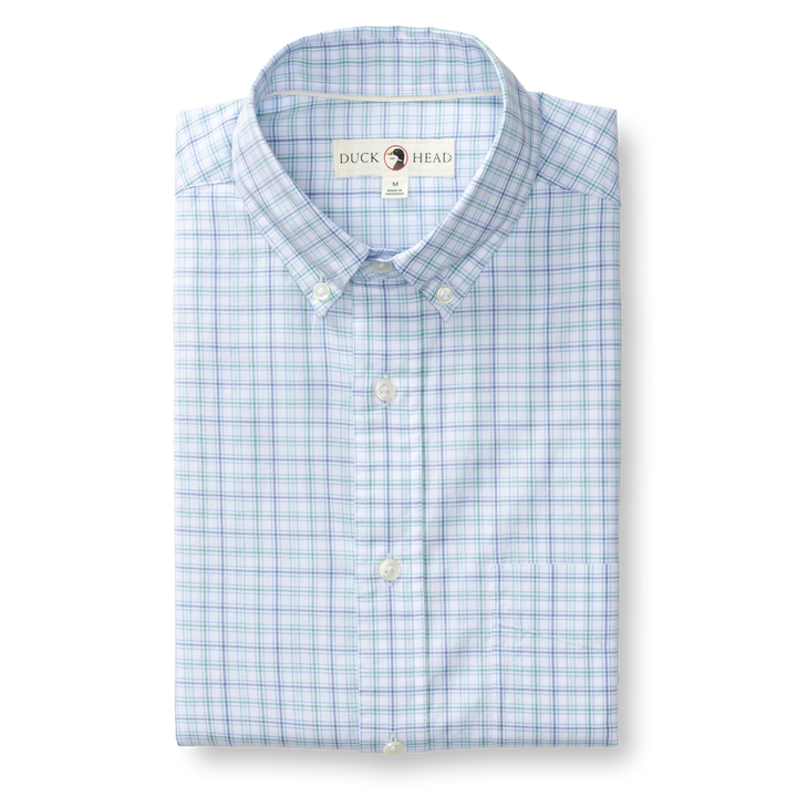 Duck Head Ashland Plaid Cotton Twill Sport Shirt