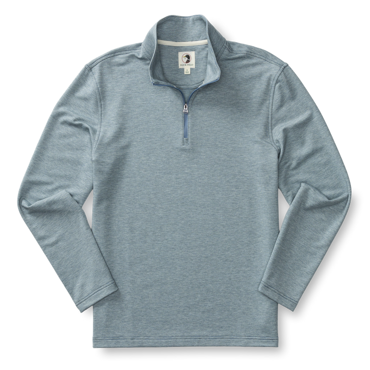 Duck Head Summerford Stripe Performance 1/4 Zip Pullover